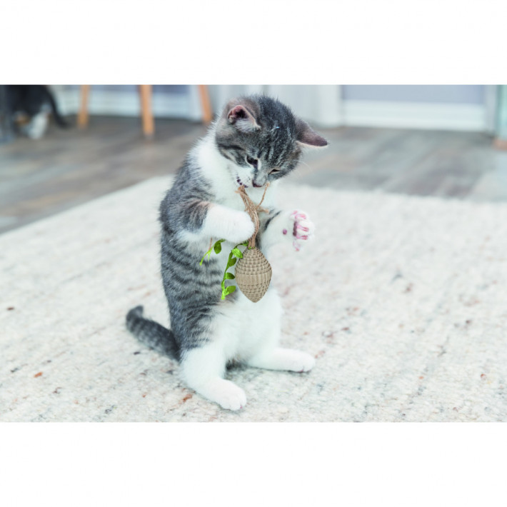 Игрушка Trixie для котов Конус картонный 13 см - фото №3