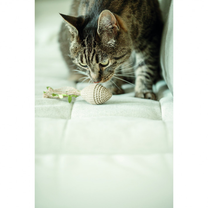 Игрушка Trixie для котов Конус картонный 13 см - фото №4