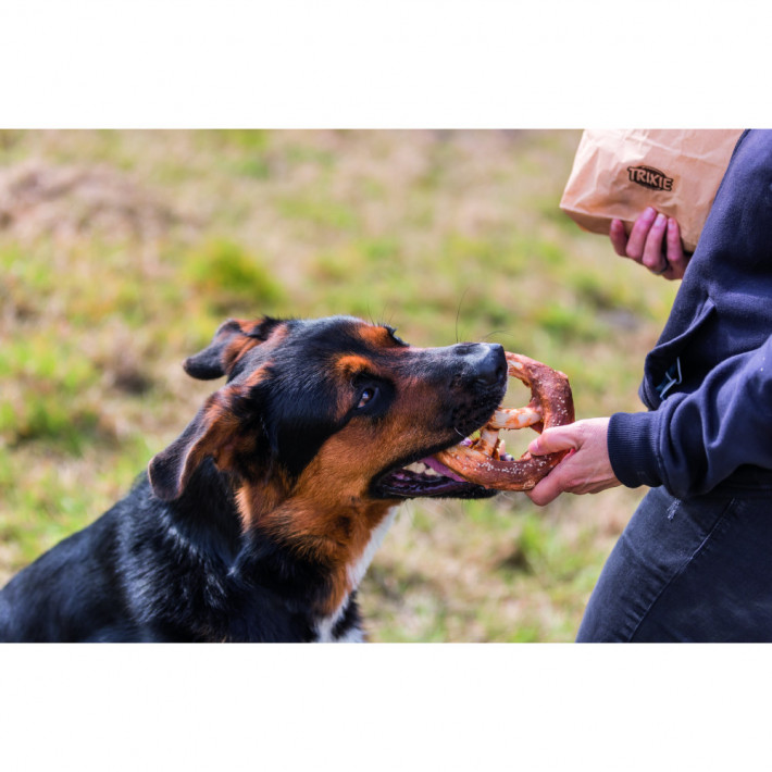 Ласощі Trixie Denta Fun Duck Pretzel для собак - фото №6