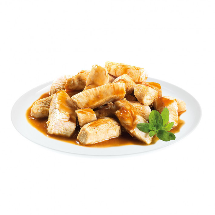 Вологий корм Brit Premium Delicate Fillets in Gravy Chicken для стерилізованих котів, 85 г - фото №2