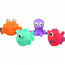 Іграшка Trixie для собак Морські тварини латекс 9–12 см - фото №1