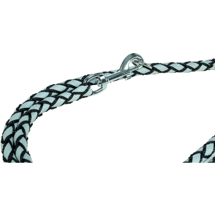 Повідок Trixie Cavo для собак світловідбиваючий регульований чорний L–XL - фото №3