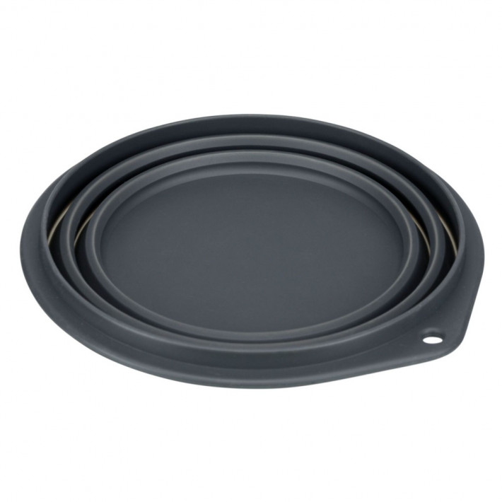 Миска Trixie для подорожей термопластичний еластомер 1 л 18 см - фото №4