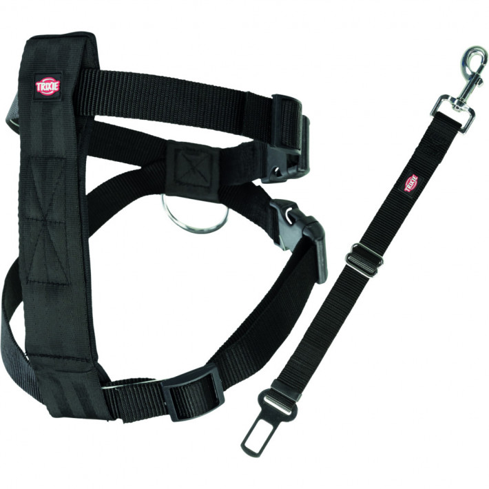 Пояс-шлея безпеки Trixie для собак в автомобіль, розмір M