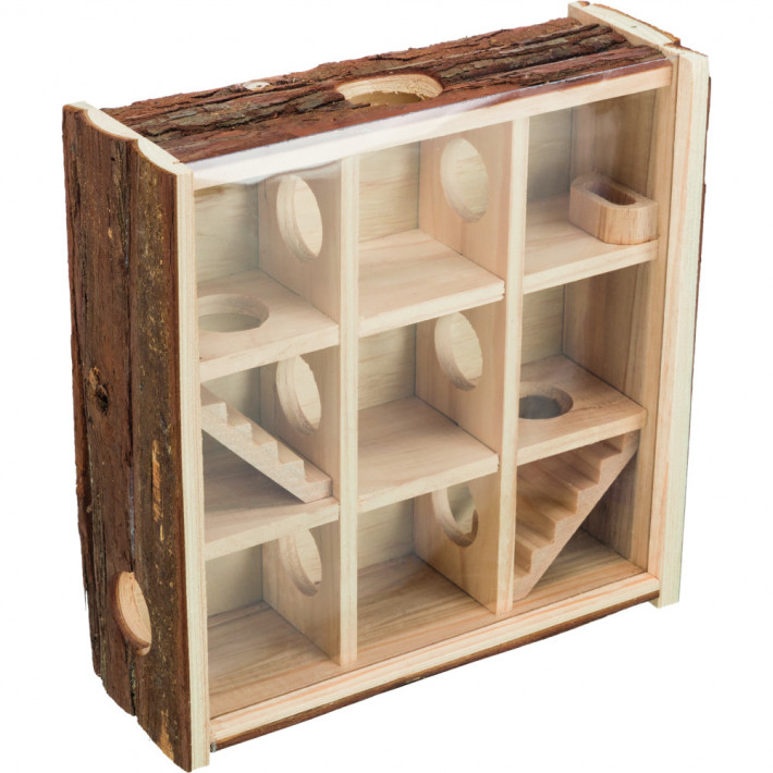 Дерев'яна вежа Trixie з 9 кімнатами для гризунів