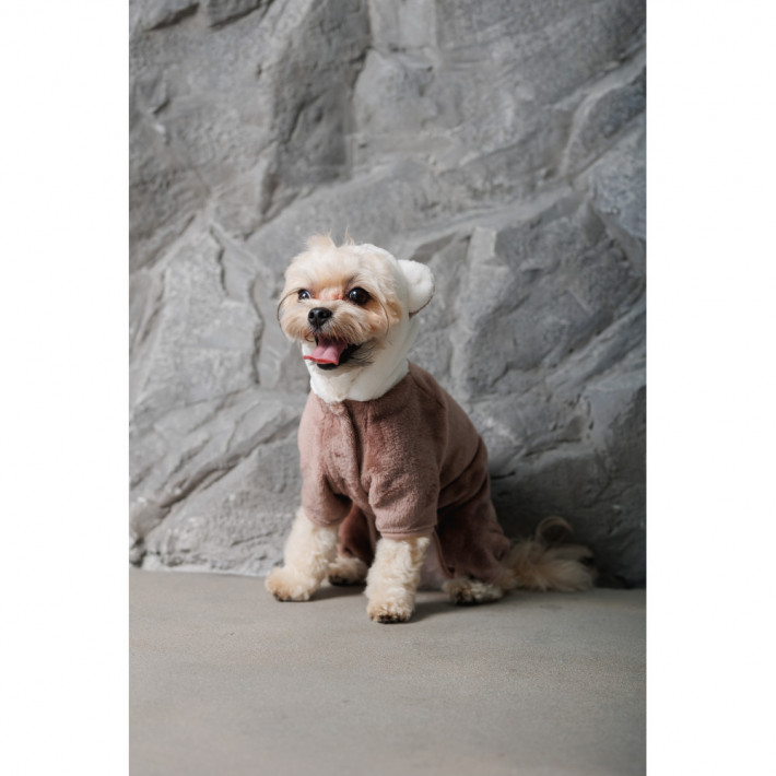 Костюм Pet Fashion Alf для собак бежевий XS2 - фото №7