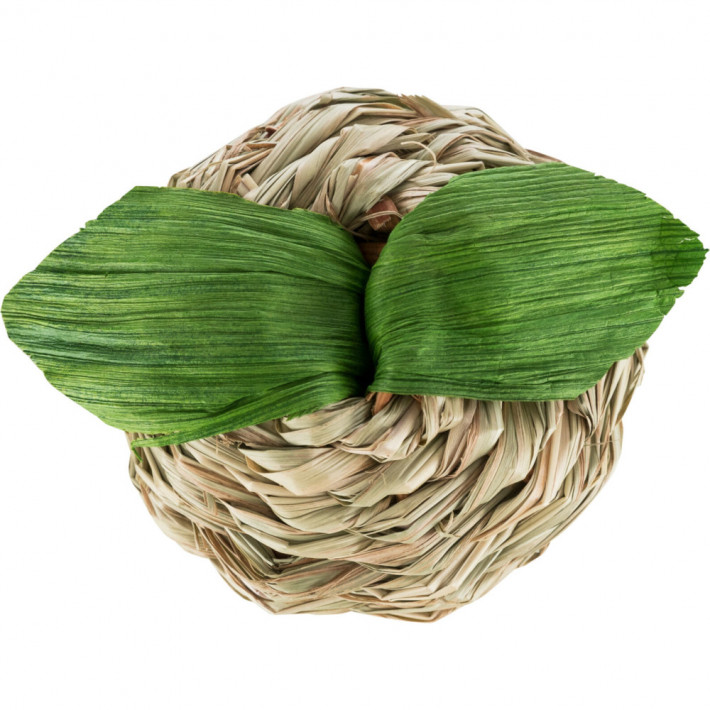 Игрушка Trixie для грызунов Яблоко из кукурузной шелухи 7 см - фото №2