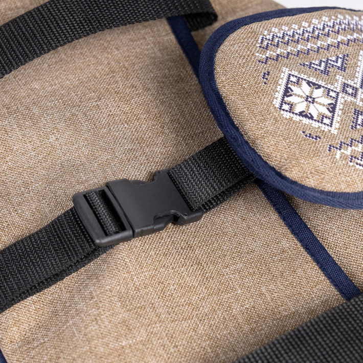 Сумка-переноска Pet Fashion Linen для собак 38х32х22 см - фото №5