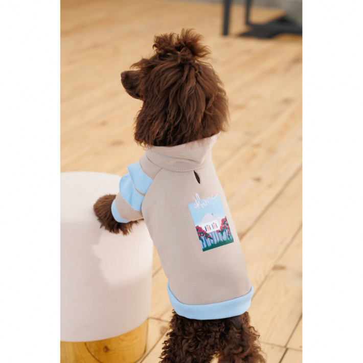 Худі Pet Fashion Home для собак дівчаток, бежеве - фото №7