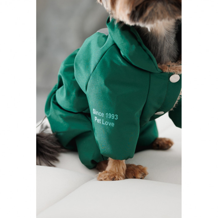 Комбінезон Pet Fashion EGO S2 зелений для собак - фото №5