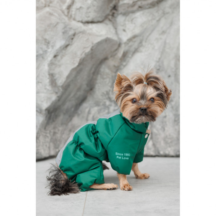 Комбінезон Pet Fashion EGO S2 зелений для собак - фото №6
