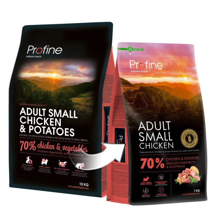 Сухий корм Profine Small Chicken and Potatoes для собак малих порід, 7 кг - фото №4