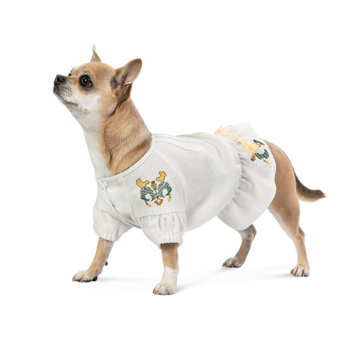 Вишиванка для собак Pet Fashion Maryana XXS - фото №2