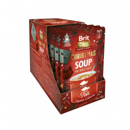 Корм вологий Brit Care Christmas Fish Soup д/котів різдвяний суп з рибою 75 г - фото №2