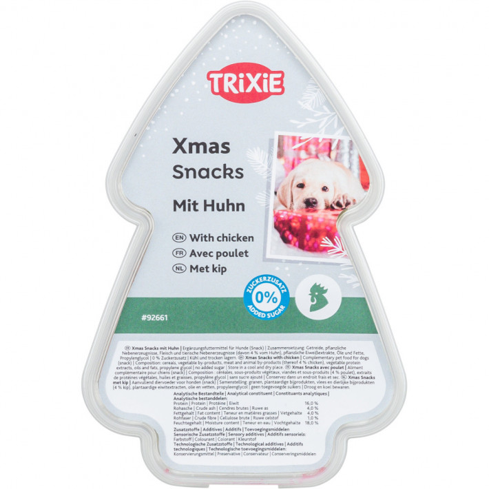 Ласощі Trixie для собак Новорічні фігурки 500 г - фото №4