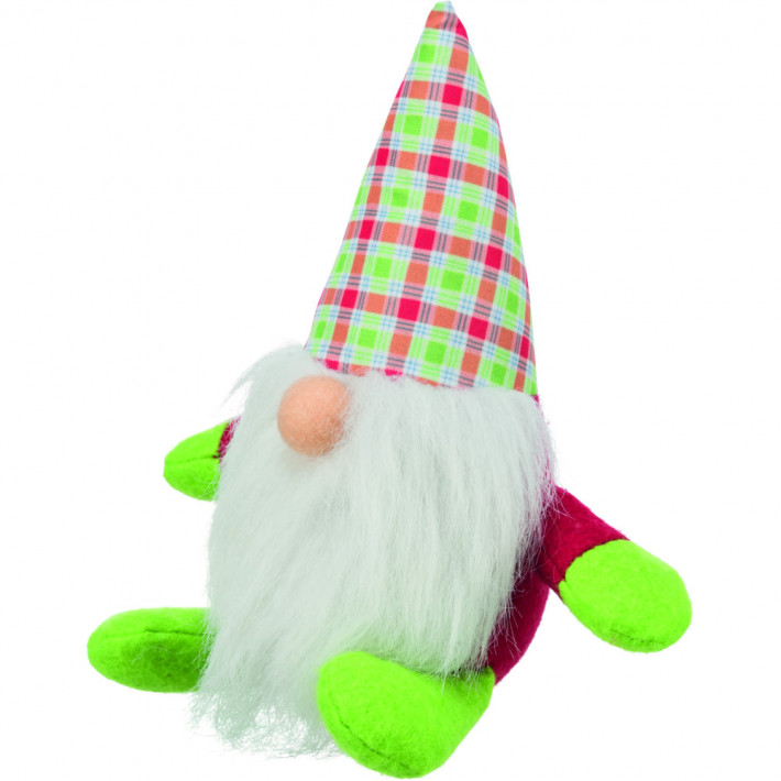 Іграшка Trixie для собак Різдвяний гном плюш 21 см - фото №3