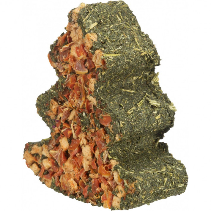 Ласощі Trixie для гризунів Різдвяне дерево з морквою та квітами, 90 г - фото №4