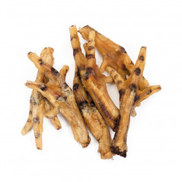 Натуральні сушені ласощі для собак Лапи курячі сушені 100 г