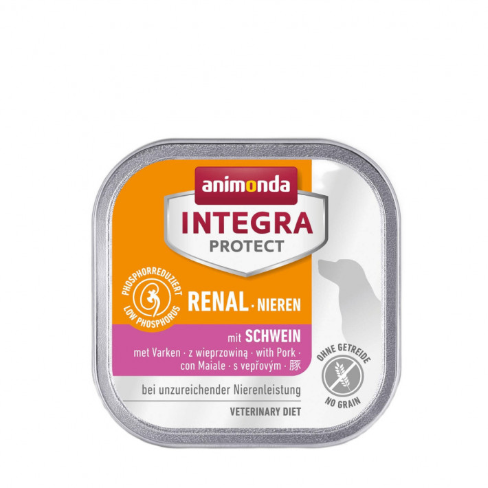 Ветеринарний вологий корм Integra Protect Renal with Pork для собак