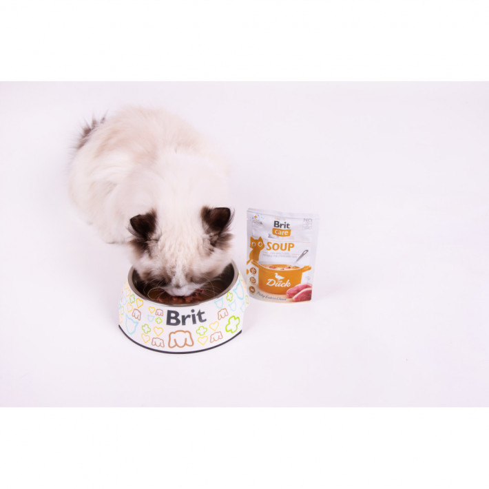 Набір вологого корму Brit Care Soup Duck для котів, 15 шт - фото №6