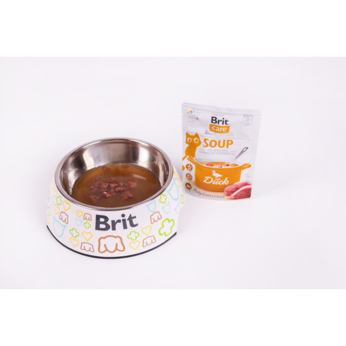 Набір вологого корму Brit Care Soup Duck для котів, 15 шт - фото №7