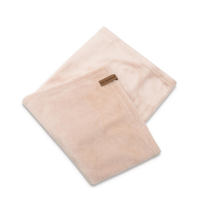 Плед Pet Fashion Bliss 1 для собак і котів плюш пудра 86х67,5 см - фото №3