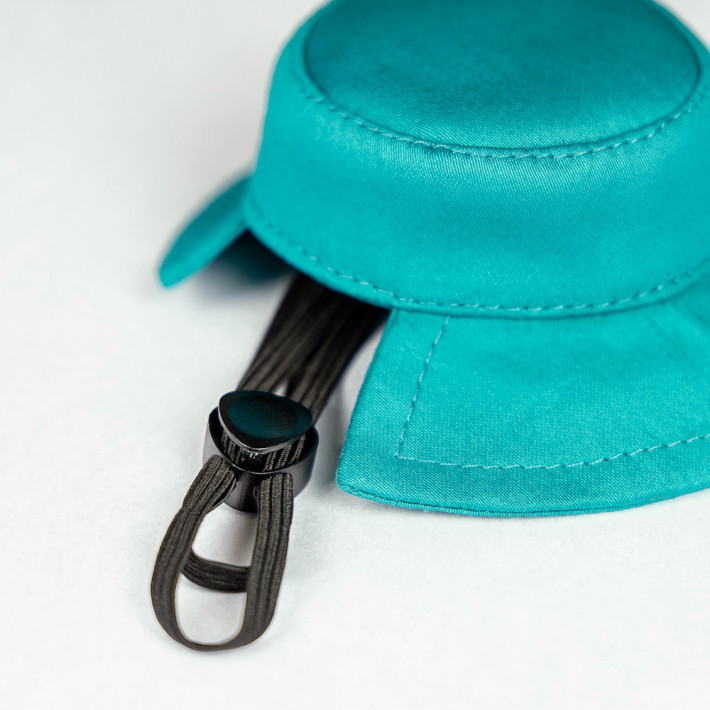 Панама Pet Fashion Rob для собак бірюзова XS - фото №4