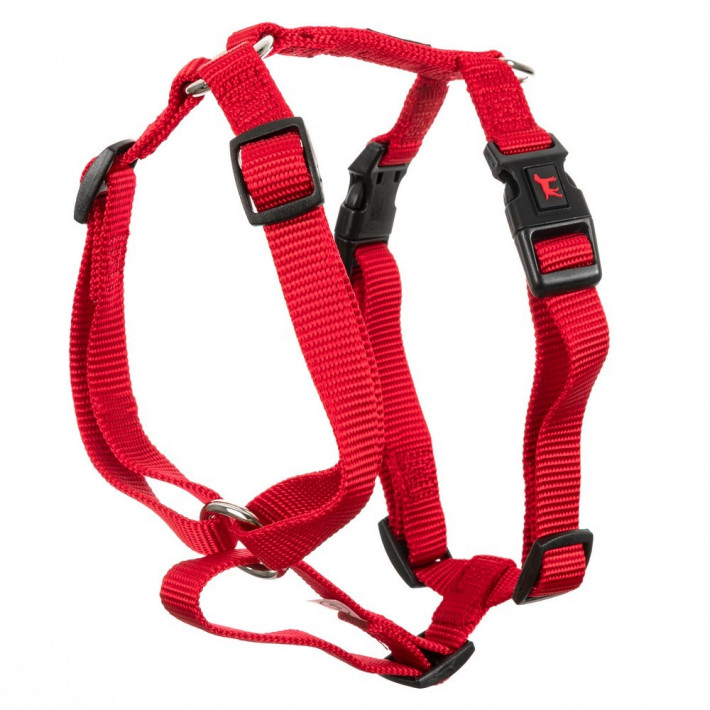 Шлея GimDog HARLEM H нейлон 2.0*50-70 см, червона