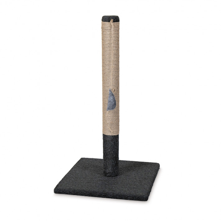 Дряпка стовпчик Природа Мімі Grey для котів 36x36x66 см