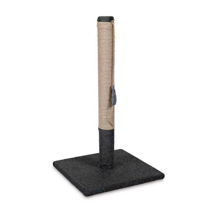 Дряпка стовпчик Природа Мімі Grey для котів 36x36x66 см - фото №2