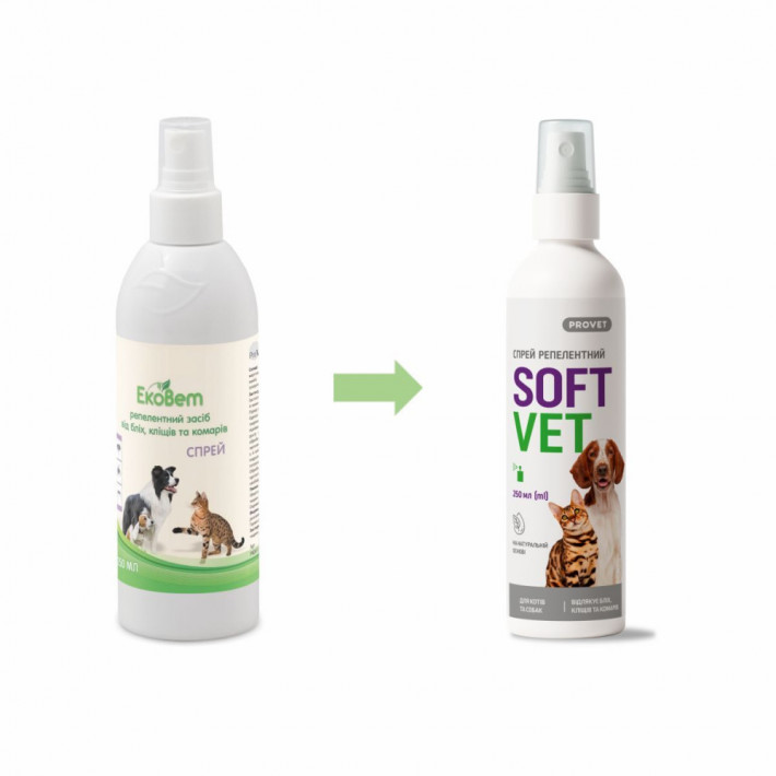 Спрей Provet SOFTVET репеллентный для кошек и собак 250 мл - фото №3