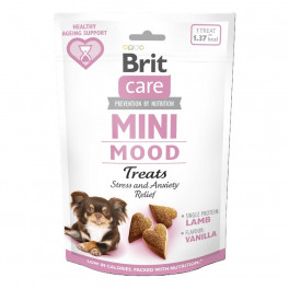Ласощі Brit Care Mini Treats Mood д/собак малих порід проти стресу ягня смак ваніль 50 г - фото №1