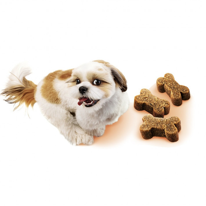 Ласощі Brit Care Mini Treats Think для собак малих порід з індичкою та арахісовим маслом - фото №2