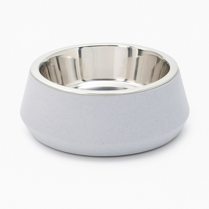 Миска Swastic STONE для собак бамбукова 470 мл біла