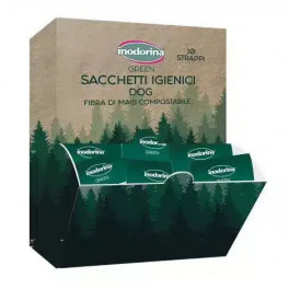 Биоразлагаемые пакетики Inodorina Green Bags Box, 30 шт