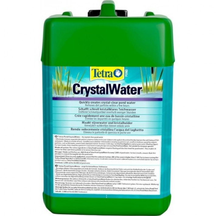 Засіб Tetra Pond Crystal Water для очищення води в ставку, 3 л на 60000 л