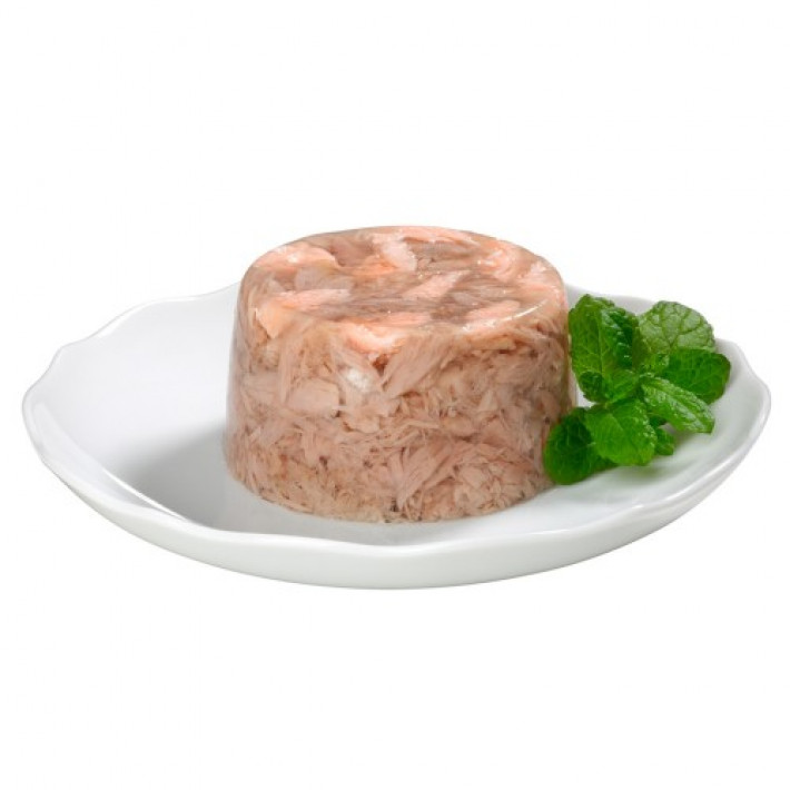 Вологий корм GimCat Shiny Cat для котів, тунець та креветки, 70 г
