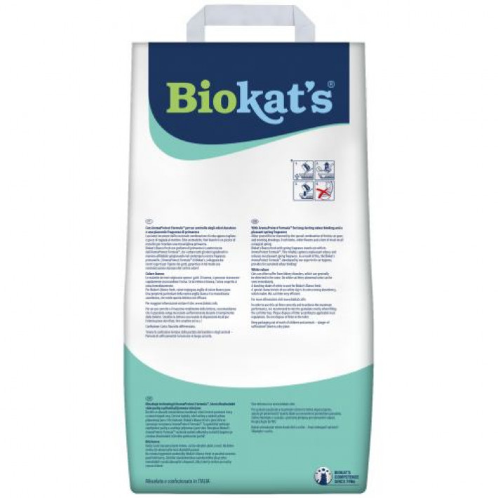 Наповнювач Biokats Bianco Fresh для котячого туалету бентонітовий, 5 кг