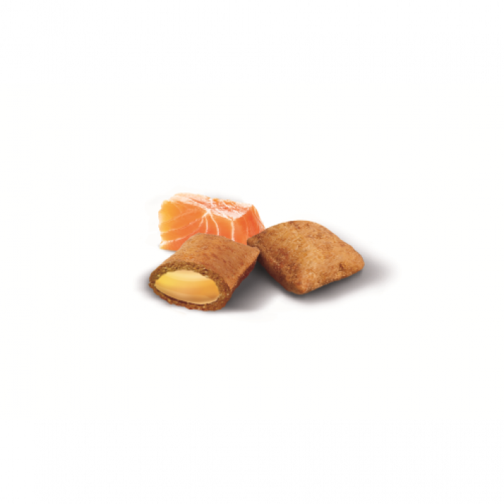 Вітамінні ласощі GimCat Nutri Pockets для котів, лосось, 60 г