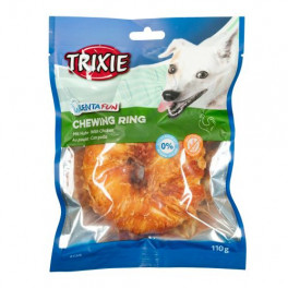 Ласощі Trixie Denta Fun для собак Кільце для чищення зубів з куркою 10 см 110 г