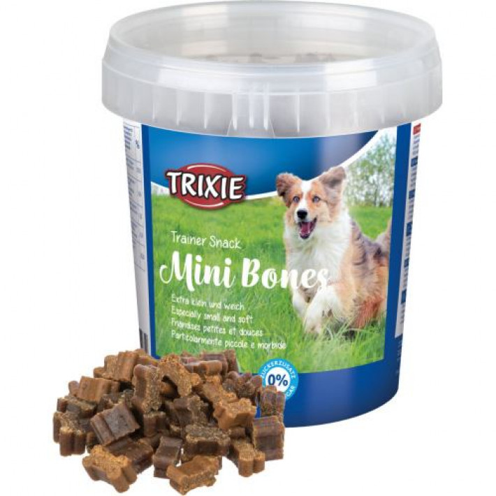 Ласощі Trixie Trainer Snack Mini Bones для собак з яловичиною ягням та птицею 500 г