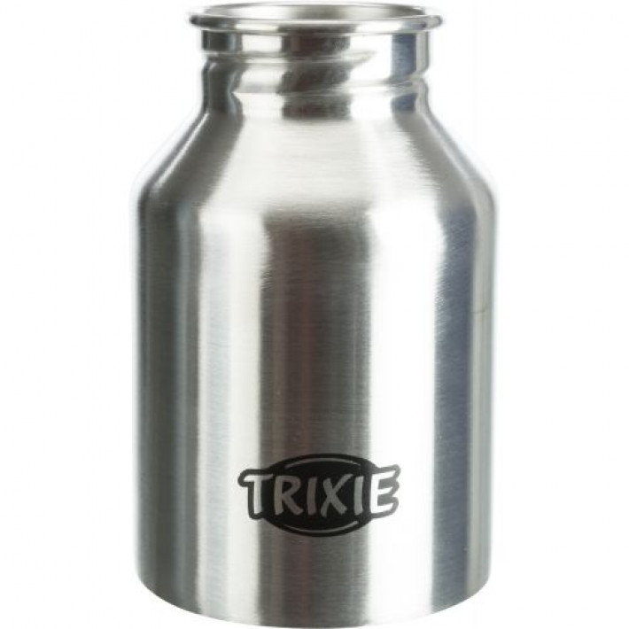 Поїлка Trixie для собак для подорожування, 300 мл (метал/пластик)