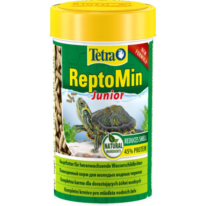 Корм Tetra ReptoMin Junior для черепах, 30 г (палички)