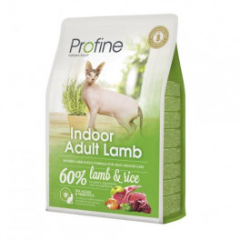 Сухий корм Profine Indoor для котів, які живуть в приміщенні, з ягням та рисом, 2 кг