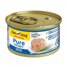 Вологий корм GimDog LD Pure Delight для собак мініатюрних порід, тунець, 85 г