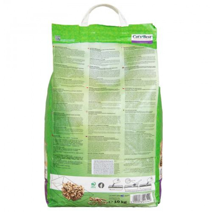 Наповнювач Cat’s Best Smart Pellets для котячого туалету, деревний, 20л/10кг