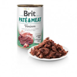 Вологий корм Brit Care Pate & Meat для собак, з олениною, 400 г