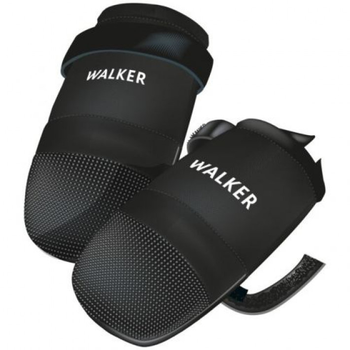 Черевики Trixie «Walker Care» для собак, поліестер, розмір S, 2 шт (чорні)