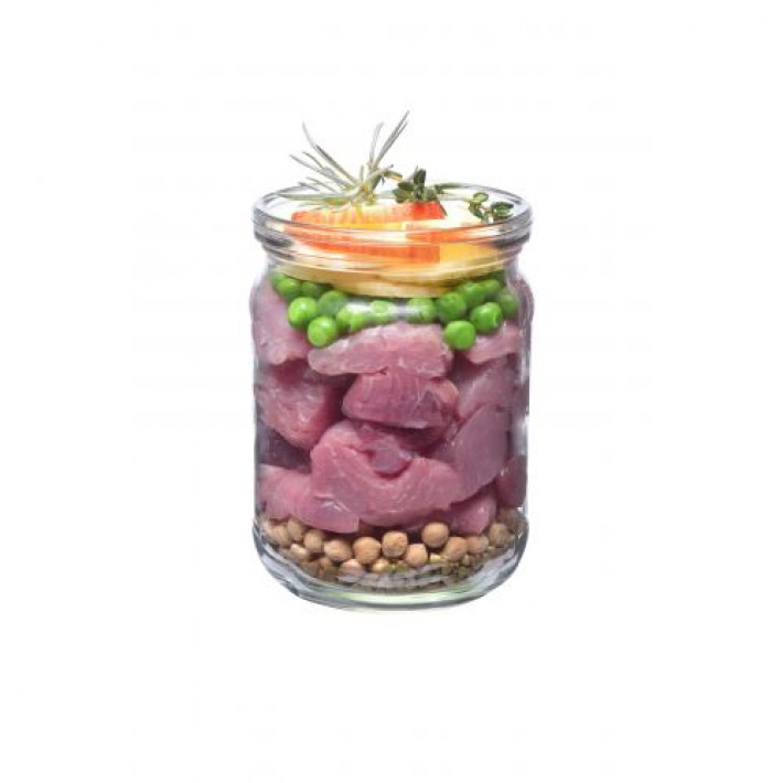 Консервований корм Brit Fresh Turkey/Peas для собак, з індичкою та горошком, 400 г