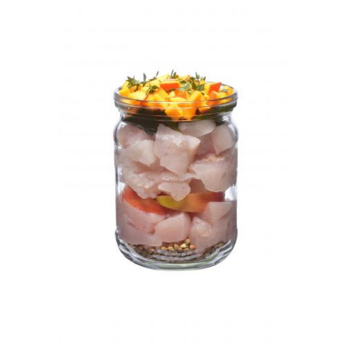 Консервований корм Brit Fresh Fish/Pumpkin для собак, з рибою та гарбузом, 400 г